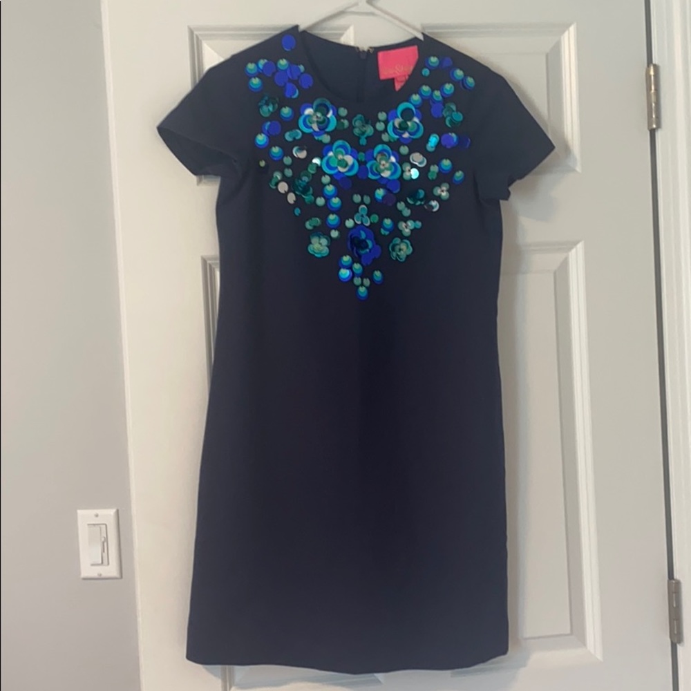 NWT Lilly Pulitzer Havyn Dress true navy